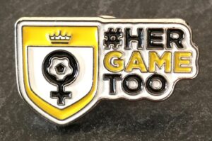 HERGAMETOO OFFICIAL PIN BADGE