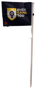 HERGAMETOO OFFICIAL CORNER FLAGS SET OF 4