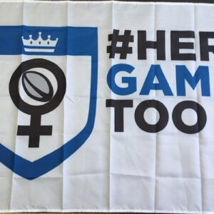 HERGAMETOO RUGBY OFFICIAL FLAG 5x3