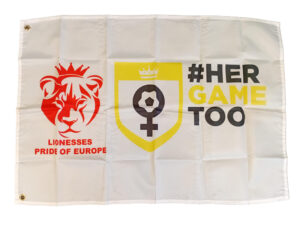 HERGAME TOO ENGLAND LIONESSES FLAG