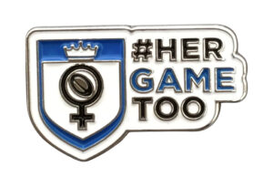 HERGAMETOO RUGBY PIN BADGE