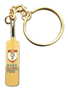 HERGAMETOO CRICKET BAT KEYRING