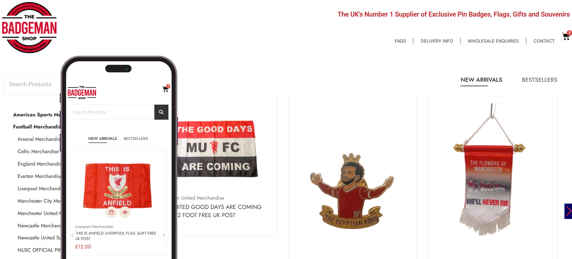 The New BadgeMan Shop is Now Live!